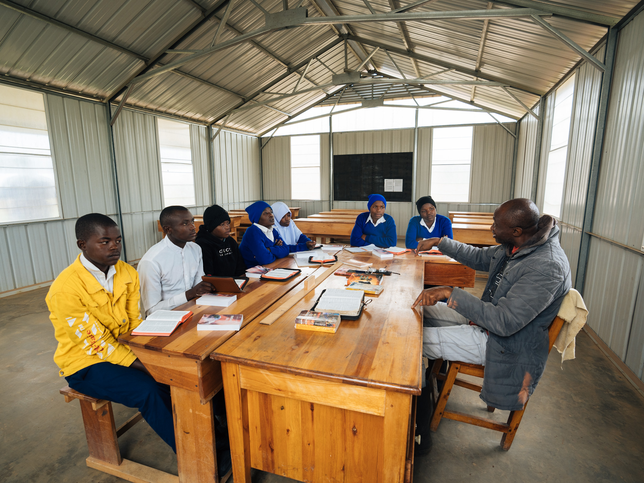 Gospel literature distribution in Zambia